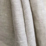 LZ clothes home textile bedding use stone washed flax pure 100% linen fabric