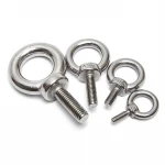 M10M12M14 Stainless Steel 304 Ring Shape Shoulder Lifting Rigging Eye Bolt  Machinery Shoulder Lifting Eye Bolt