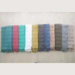 Made in Turkey, Stonewashed Vintage wash Peshtemal Turkish Towels Wholesaler