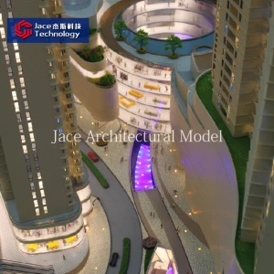 Manufacture new design 3D commercial construction scale building model production making