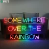 Matt Dropshipping wholesale price custom neon light get your halo dirty angel wings acrylic LED neon sign letters for bedroom