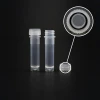 Medical Laboratory Disposable Self-Standing Silicone O-ring Cryovial tube with multiple color Screw cap 2ml E-tube