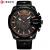 Men Luxury Brand CURREN 8176 New Fashion Casual Sports Watches Modern Design Quartz Wrist Watch Genuine Leather Strap Male Clock