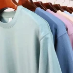 Mens T-Shirt Customized 100% 280g Cotton T-Shirt Hip Hop Solid Letter Oversize T-Shirt for Men and Women
