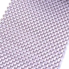 Mesh weave 1/8"-5/8" cascade coil woven wire metal curtains