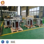 Metal Casting Machinery Iron Smelting Machine For Steel Ingot Making Medium Frequency Melting Furnace