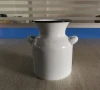metal enamel flower vase, flower pot, enamel flower pot