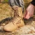 Import Micro fiber Upper Jungle boots Ykk Side Zipper Durable Outdoor military combat boots from China