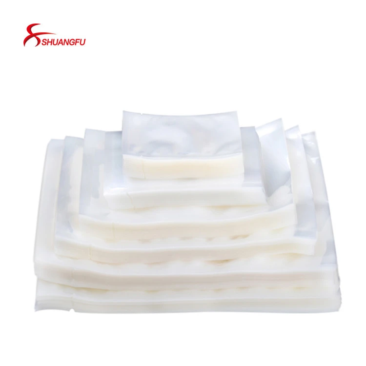 Microwaveable Disposable 0.2mm Thickness Food Grade Clear Vacuum Packaging Bag