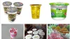 mineral water cup /milk /liquid yogurt filling sealing machine