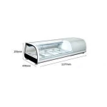Mini Refrigerator Sushi Display Chiller Sushi Display Cabinet