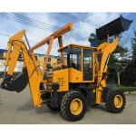 Mini small tractor backhoe loader / high capacity digger loader for sale
