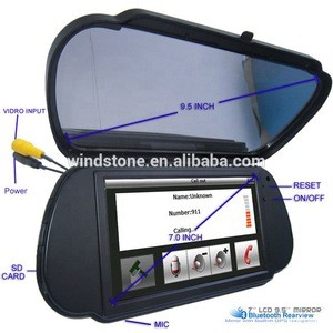 Mirror Navigation Car GPS 7 inch Bluetooth Perfection Car