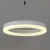 Import Modern Aluminium Dimmable Hanging Round Shape Led Chandeliers Pendant Lights from China