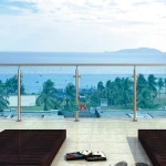 modern balustrade railings outdoor fitting steel post balustrades handrails balcony manufacturer terrace glass metal balustrade