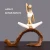 Import Modern Creative Yoga Design Table Ornament Resin Rustic Home Decor Craft For Living Room from China