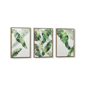 Modern Decoration Leaf Canvas Print Picture Painting Home Decoration with Framed