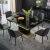 Import modern dining room furniture  Dining Table and 6 chairs set Top Wood  Room Modern design Furniture from China