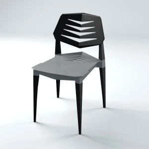 Modern Furniture Outdoor Cafe Plastic Dining Restaurant Chairs