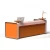 Import modern luxury beauty salon front desk counter office reception table from China