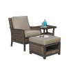 Modern Outdoor Patio Furniture Hotel Lounge Wicker Sofa Garden Rattan Sofa Set