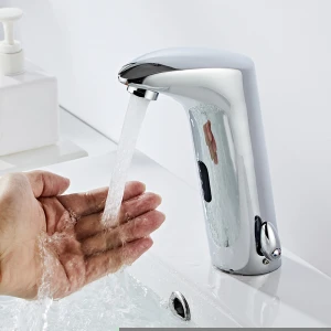 Modern Smart Induction Faucet/Bathroom Sensor Brass Automatic Faucet