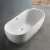 Import Modern Teen Oval Freestanding Soaking Acrylic Bath Tub Bathroom Indoor Cleaning Bathtubs from China