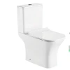 modern western bathroom two piece S-trap washdown ceramic closestool toilet  ceramic toilet