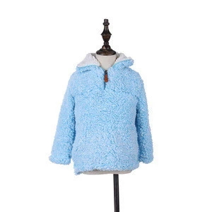 Monogrammed Warm Fleece Tipped Pile Kids True Grit Pullover