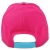Import More pink series rainbow logo customized for children and Easy to use adjustable cap buckle Caps Fit for girl with our loge from China