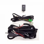 MSLAWH0005 Fog Light Wiring Harness Sockets Wire LED indicators Switch & Relay For Ford MSLAWH-0005