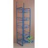 Multi Layers Wire Basket Holder Floor Metal Bulk Display Stand (pH15-567)