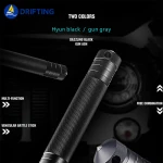 Multifunction Anti-fight weapon outdoor supplies Men Telescopic baton self-defense stick