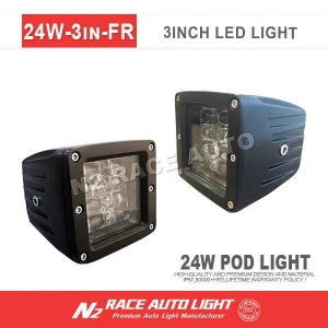 N2 Wholesale 24w LED Spot Light,for Driving , Car accessories 3-inch for Off-road/ 4x4/ 4WD/ Motocycle