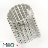 Napkin Rings Silver Bling Rhinestone Diamond Crystal Elegant Wedding Party Napkin Ring