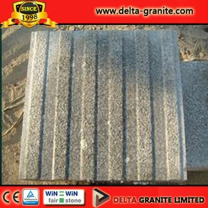 Natural grey tactile tiles paving , hot sale grey tactile tiles granite stone for paving