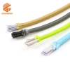 Natural Quality Bungee Cord Braided Elastic Cord 3mm 4mm 5mm 6mm 8mm 10mm Round Elastic Rope Shoelaces Multicolor