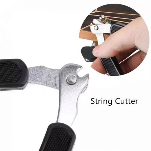 New 3 in 1 Guitar Peg String Winder + String Pin + String Cutter Guitar Tool Set Multifunction Guitar Accessories