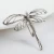 Import New alloy jewelry high-end fashion pin Korean version scarf buckle drill Dragonfly Brooch from China