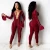 Import New Arrival V Neck Lacing Sexy Flare Sleeve Womens Fashion Clothing Women 2020 One Piece Jumpsuits And Rompers from China