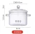 Import New creative glass pot with tropical lid high borosilicate glass cooking pot glass soup pot from China