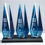 New Design Creative Crystal Craft Trophy For Wedding Table Decoration