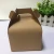 Import New design custom luxury tall kraft  cake box design with handle paper cupcake box kraft paper lunch box from China