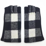 new design driving black fingerless fashion gloves for girl