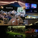 New design IP65 led rope light 36leds/meter AC220V led flexible strip light