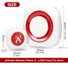 New Design Wireless GSM Smoke Detector Mate Alarm System apply for the on-site smoke detector