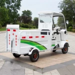 New Energy Factory Direct Sales China Flushing Machine 4 Wheel 60V Truck Cleaning Machine