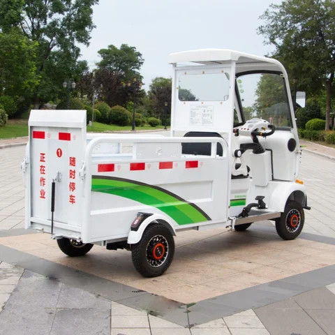 New Energy Factory Direct Sales China Flushing Machine 4 Wheel 60V Truck Cleaning Machine