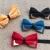 Import New Fashion Boutique Metal Head Bow Ties For Groom Men Women Butterfly Solid Bowtie Classic Gravata Cravat from China