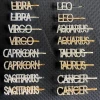 New Hairpins Crystal Shiny Rhinestones Word Letters Hair Clips | Zodiac Rhinestone Clips | Days of the Week Hairclips